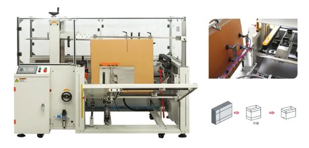 Fully Automatic Automatic Vertical Cartoning Box Pack Carton Machine Disposable Paper Box Packing Machine