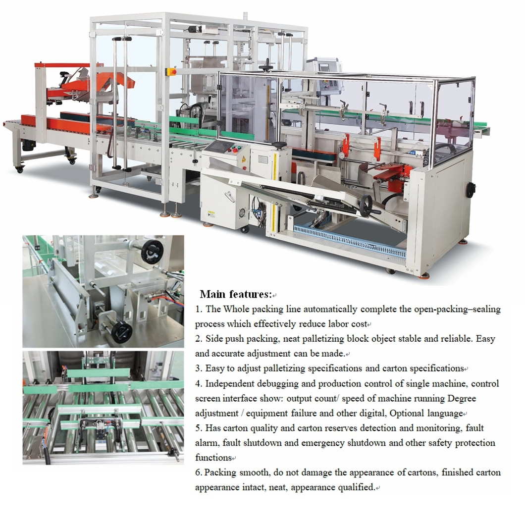 Fully Automatic Automatic Vertical Cartoning Box Pack Carton Machine Disposable Paper Box Packing Machine